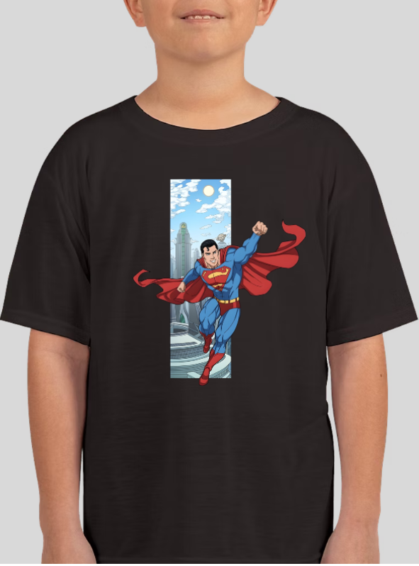 Superman: Man of Steel Graphic Tee Boys Youth Shirt