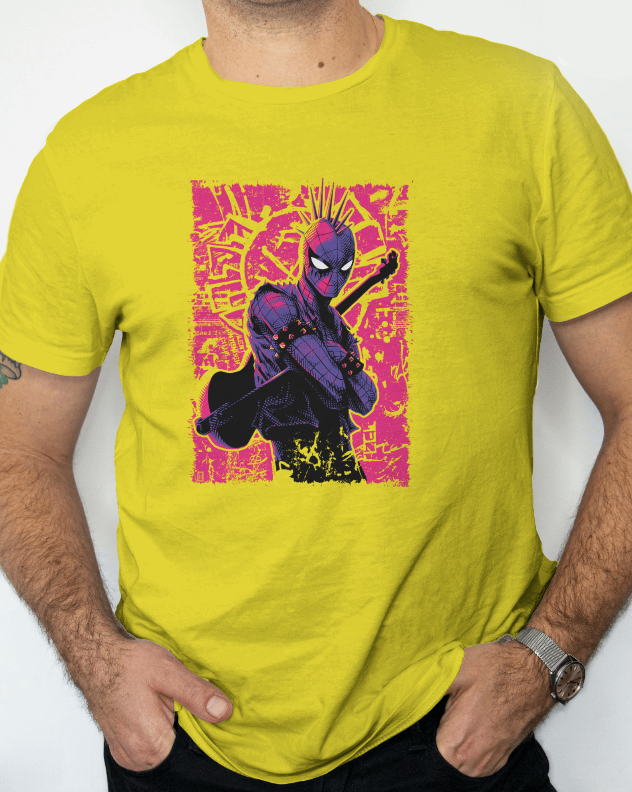 Spider-Punk Rock Graphic Tee Unisex