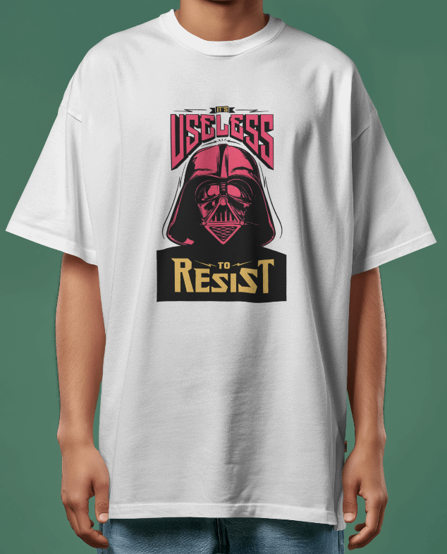 Darth Vander "Useless To Resist" Star Wars Graphic Tee Unisex Shirt
