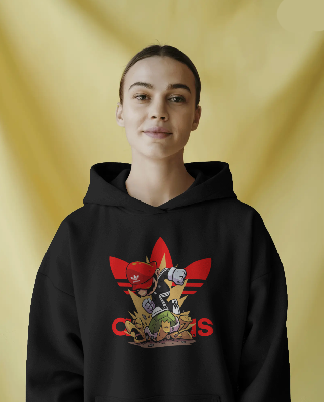 Mario Koopa Troopa Stomp Parody Hoodie Unisex Hooded Sweatshirt