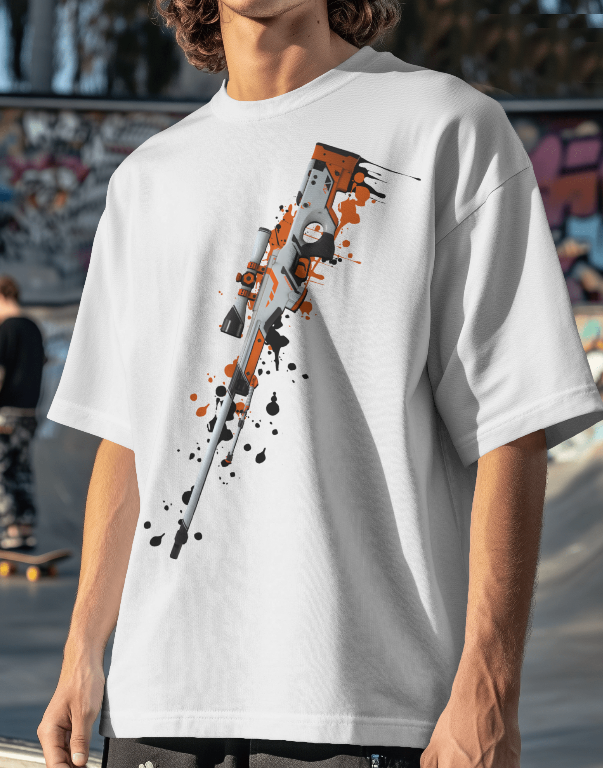 CS:GO AWP Asiimov Graphic Tee Unisex Shirt