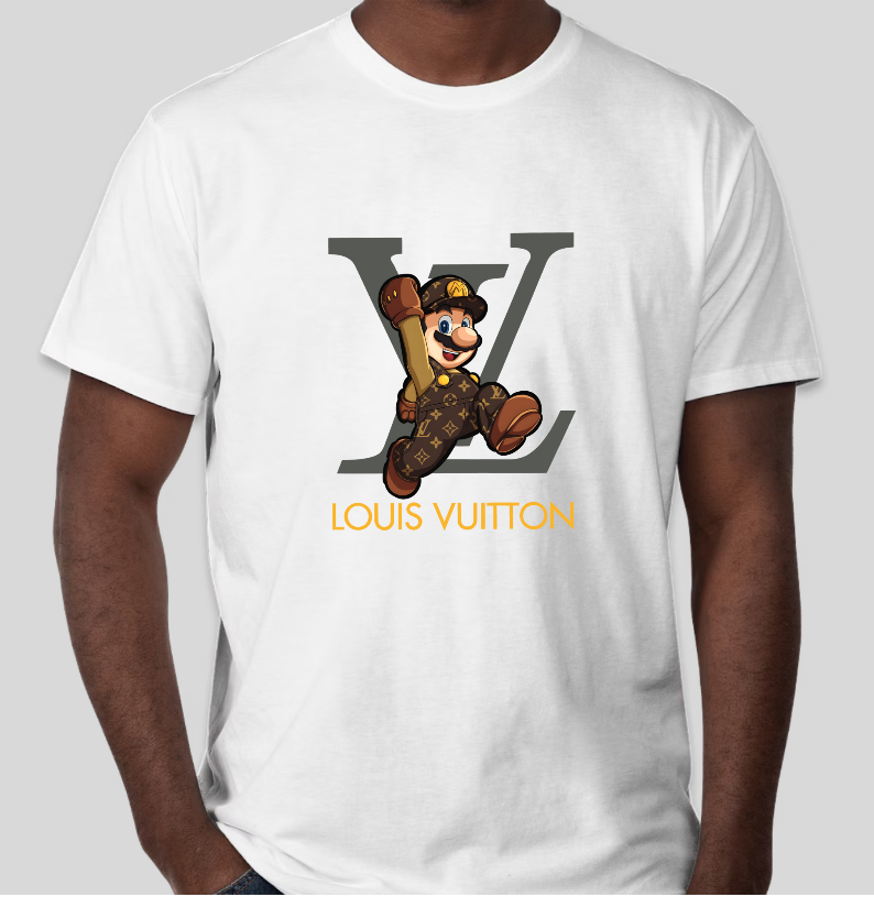 Mario Louis Vuitton Jumpsuit Graphic Tee Unisex Tee