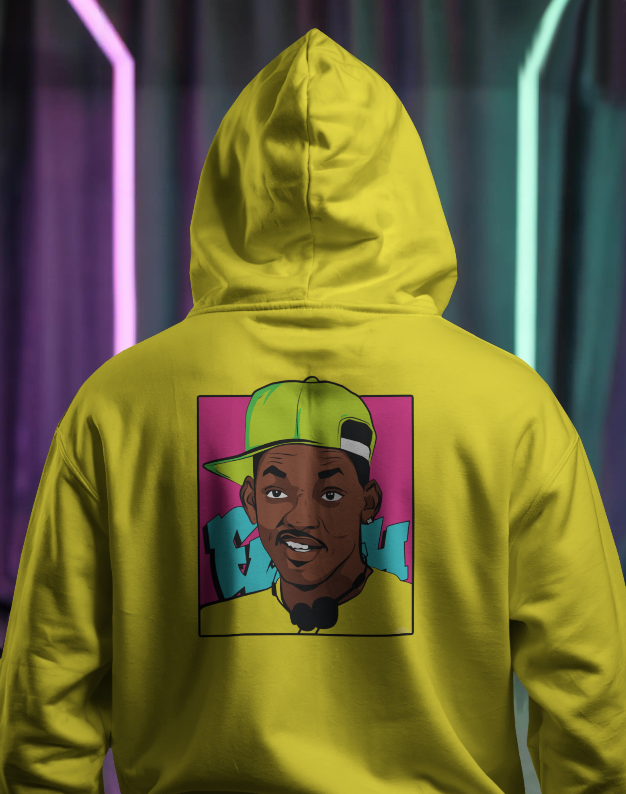 Fresh Prince Graphic Hoodie Unisex Hooded Sweatshirt