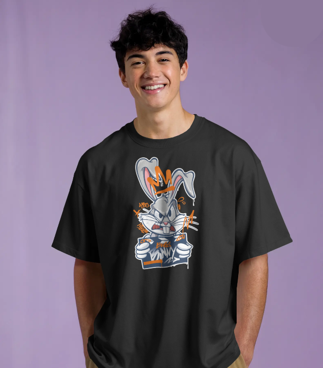 Bugs Bunny Street Graffiti Graphic tee Unisex Shirt