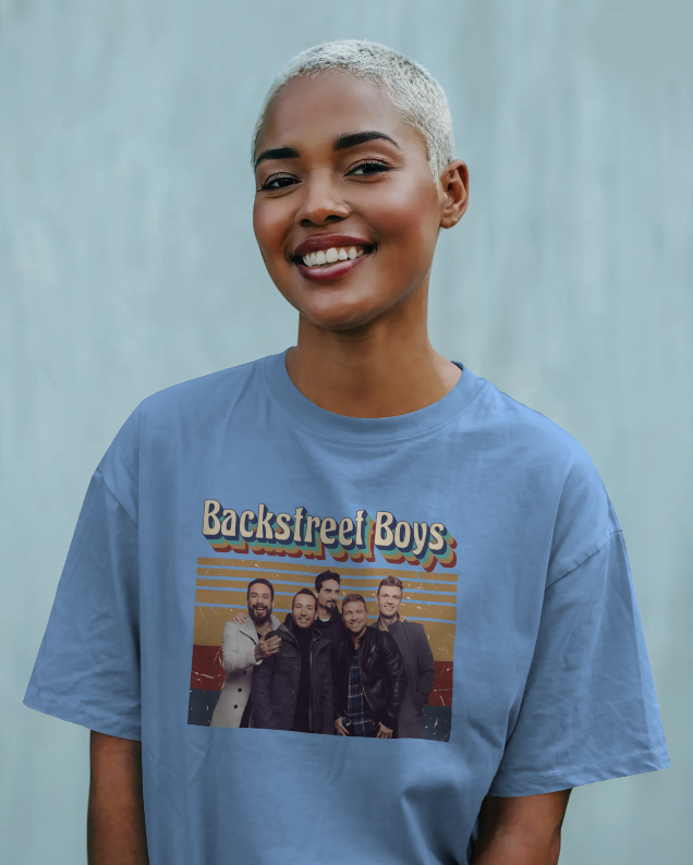 Backstreet Boys Vintage Graphic Tee Womens Shirt
