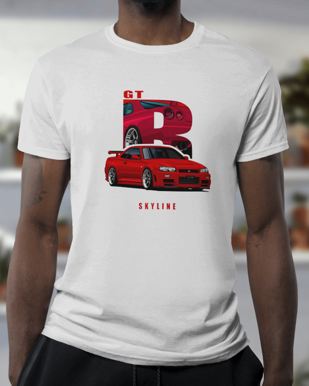 Nissan R34 Skyline GTR Graphic Tee Unisex Shirt