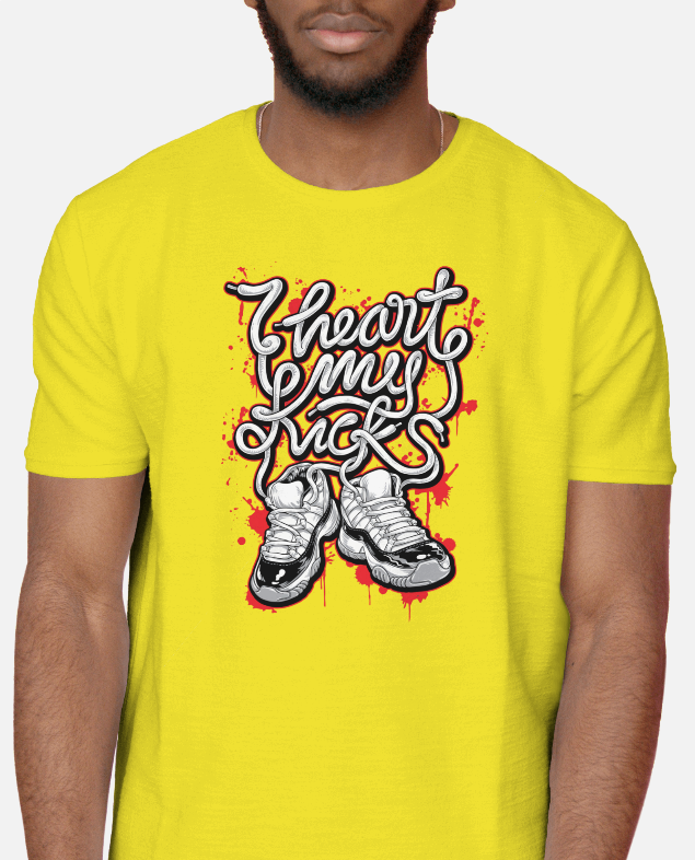 Jordan Concord 11's  "I Heart My Kicks" Graphic Tee Unisex