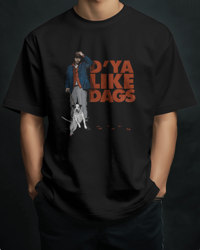 Snatch: Mickey O'Neil "D'ya Like Dags?" Graphic Tee Unisex Shirt