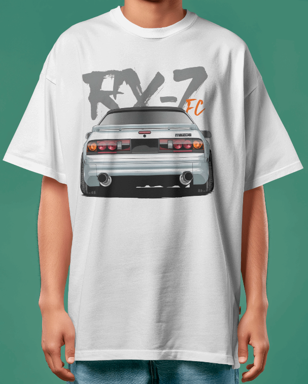Mazda RX-7 FC Retro-Spec MotorSports Graphic Tee