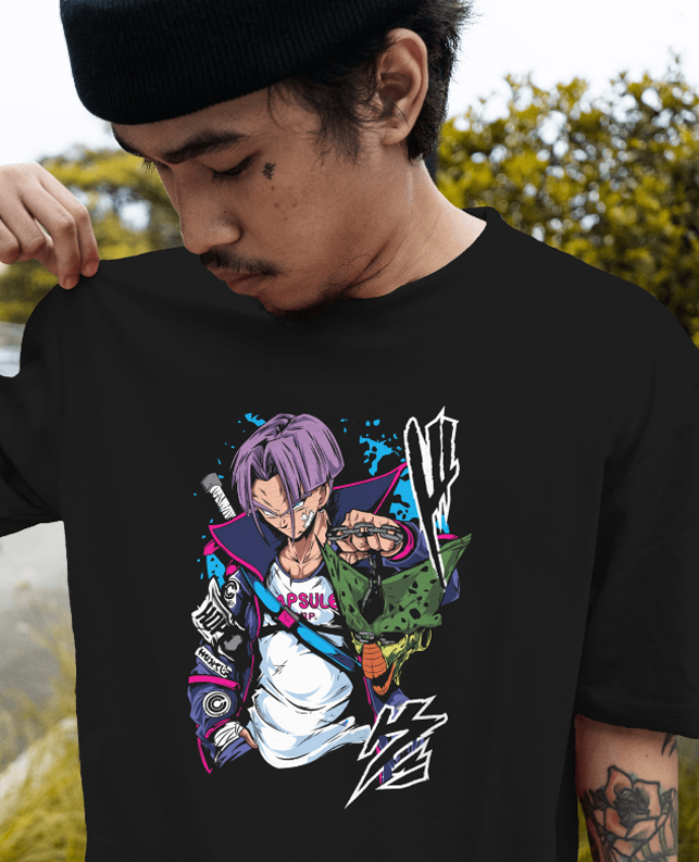 Future Trunks x Cell : Dragonball Z Unisex Tee