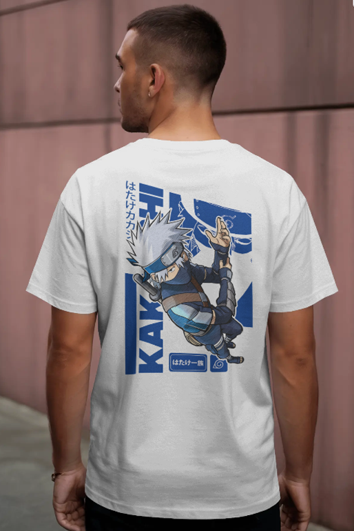 Kakashi Hatake Graphic Tee Naruto Anime Unisex Tee