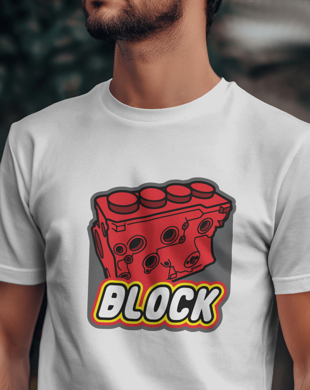 Lego Engine Block Graphic Tee Unisex Shirt