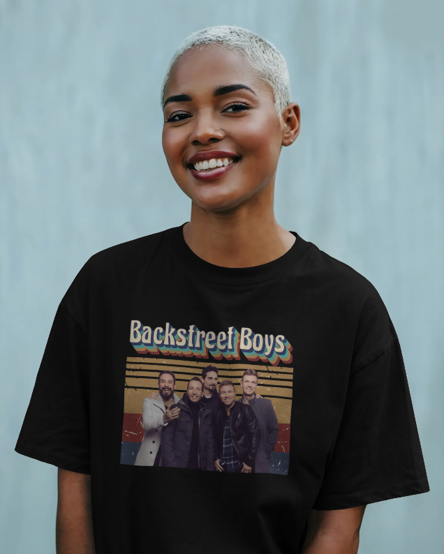 Backstreet Boys Vintage Graphic Tee Womens Shirt