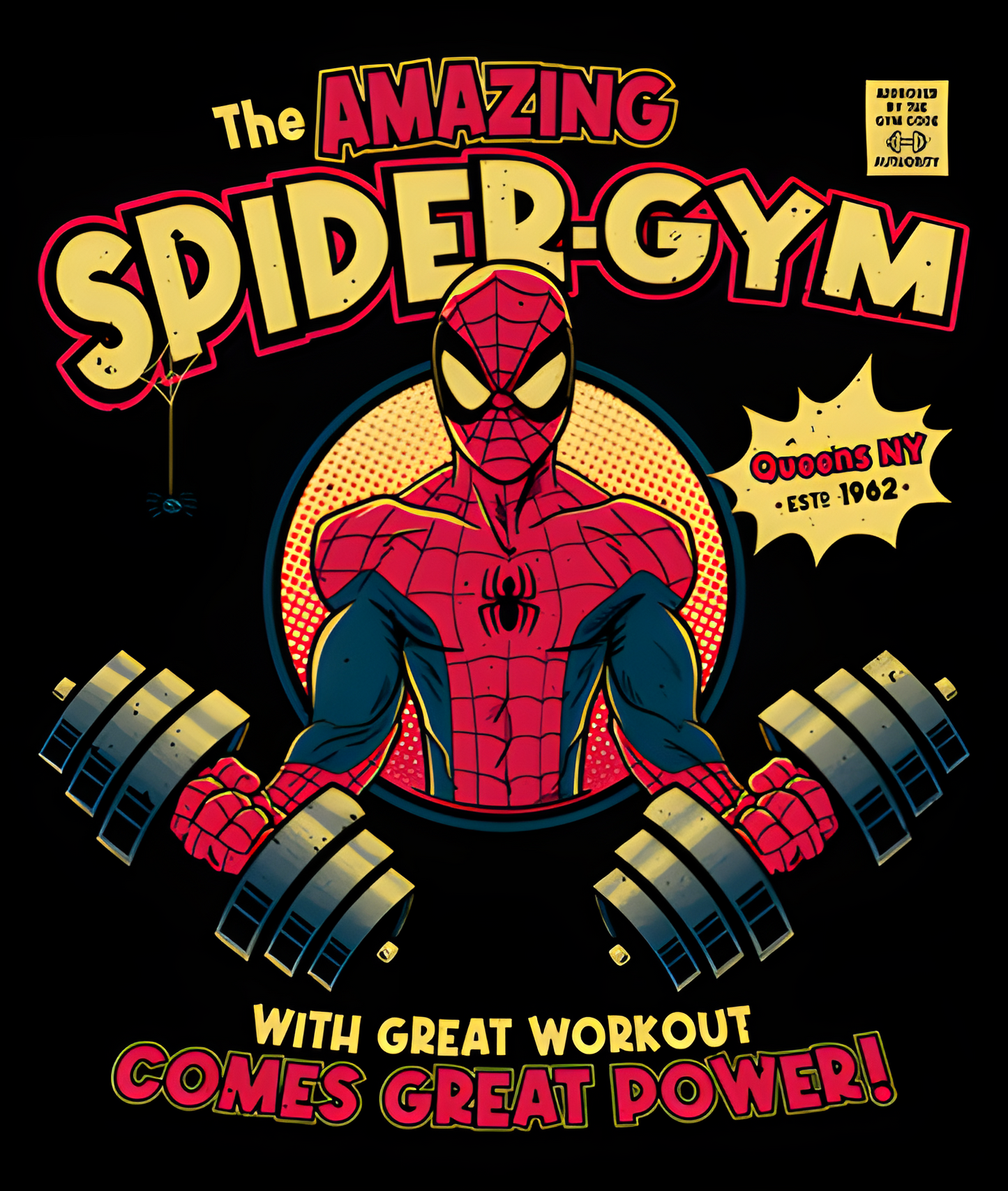 Spiderman The Amazing SpiderGym Tank Top Fitness Top