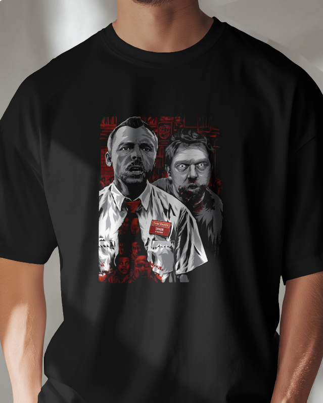 Shaun Of The Dead Zombie Ed Graphic Tee Unisex Shirt