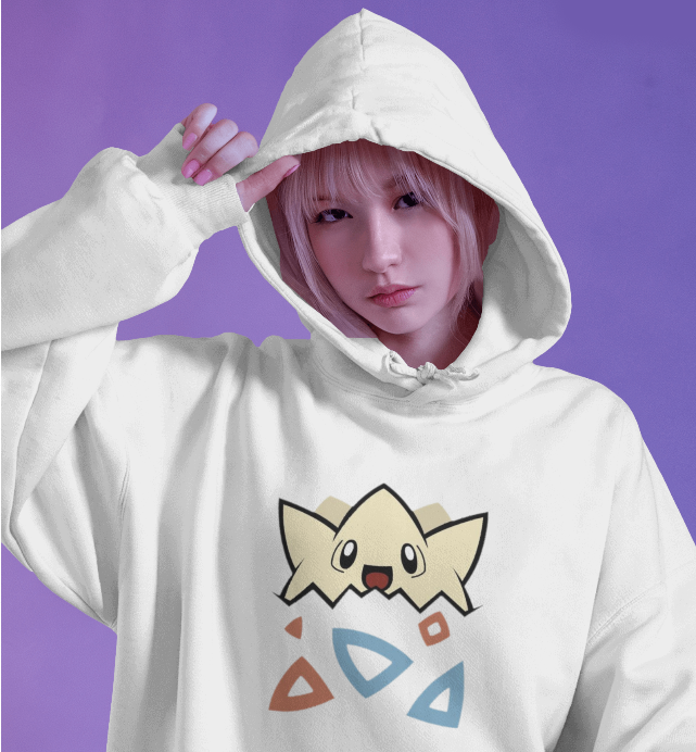Togepi Pokemon Graphic Hoodie Unisex Hooded Sweatshirt