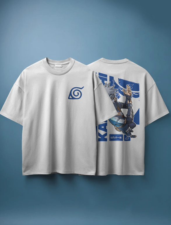 Kakashi Hatake Graphic Tee Naruto Anime Unisex Tee