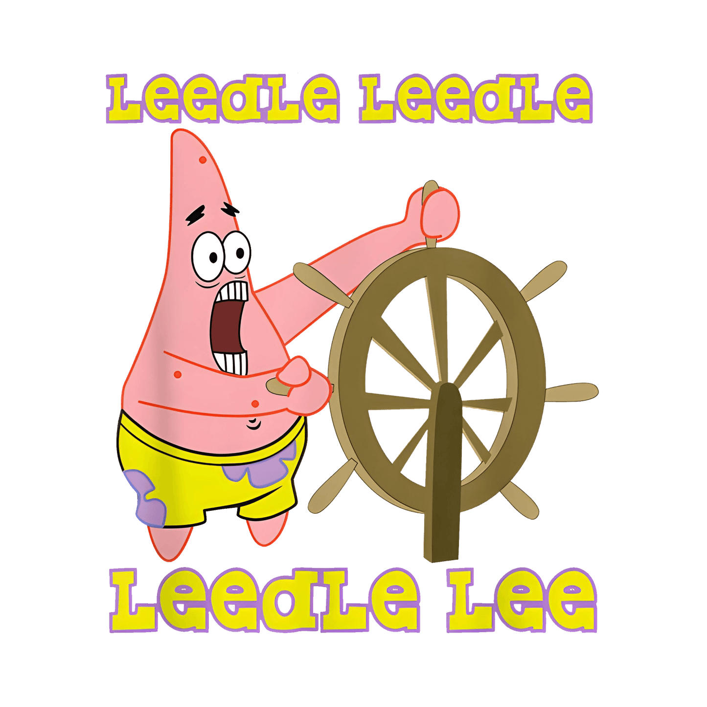 Leedle Leedle Patrick Star Graphic Tee Boys Youth