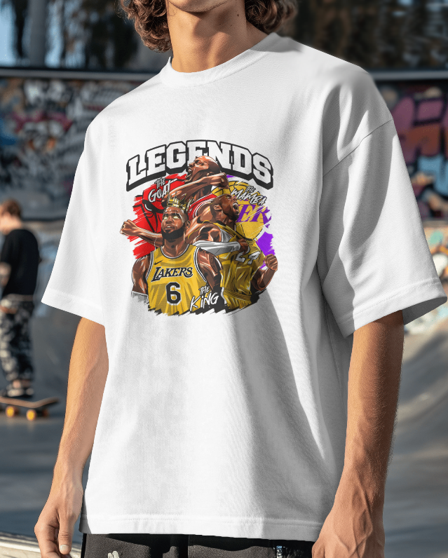 Jordan, Kobe & Lebron The 3 Legends Graphic Tee NBA