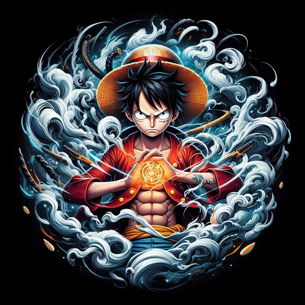 Monkey D. Luffy Graphic Tee "One Piece" - Anime Unisex Tee