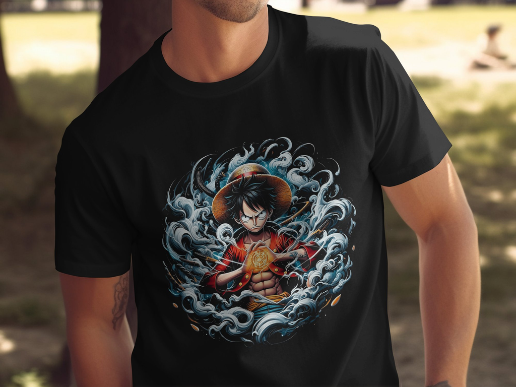 Monkey D. Luffy Graphic Tee "One Piece" - Anime Unisex Tee
