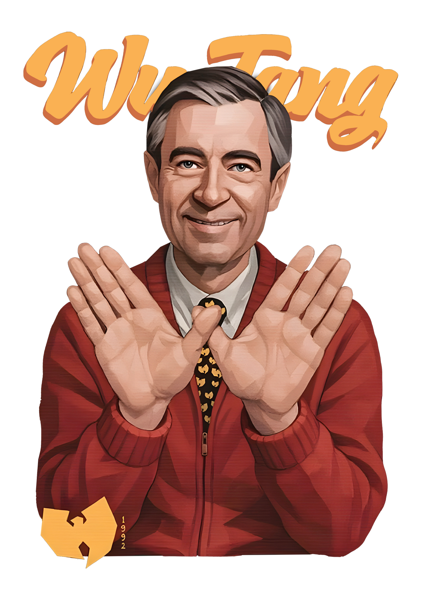 Enter The Neighborhood: Mr. Rogers x Wu-Tang Mashup Tee