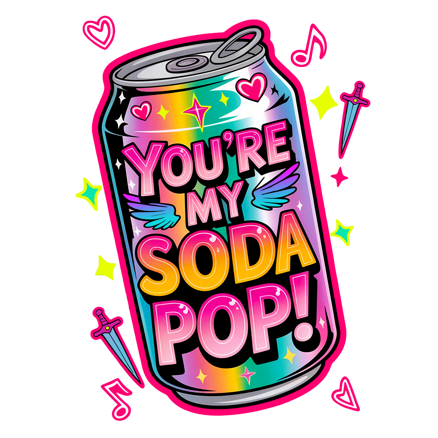 K-Pop Demon Hunter Soda Pop Youth Graphic Tee