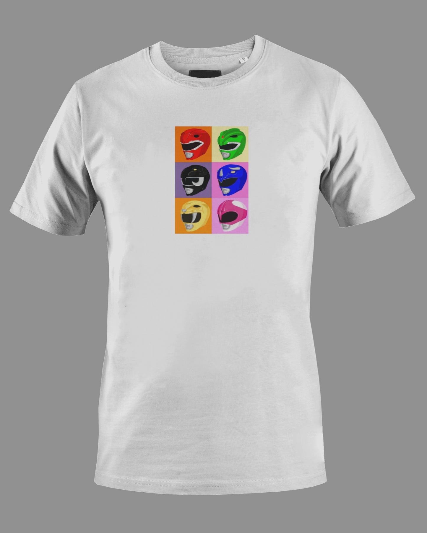 Mighty Morphin Power Ranger Helmet T Shirt