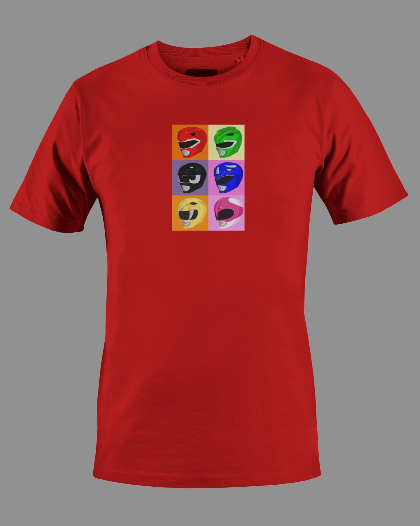 Mighty Morphin Power Ranger Helmet T Shirt