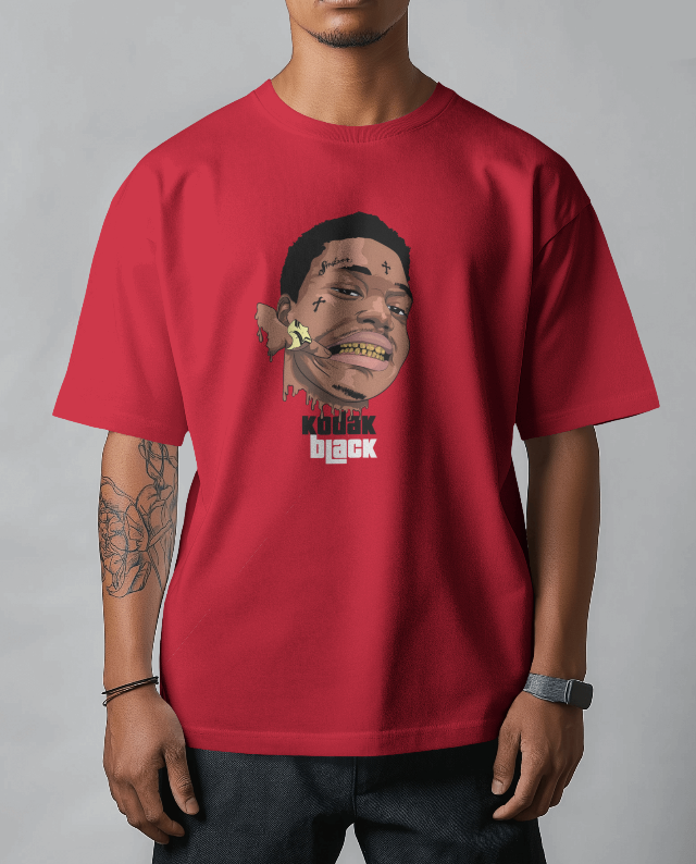 Kodak Black Gold Grill graphic Tee unisex Shirt