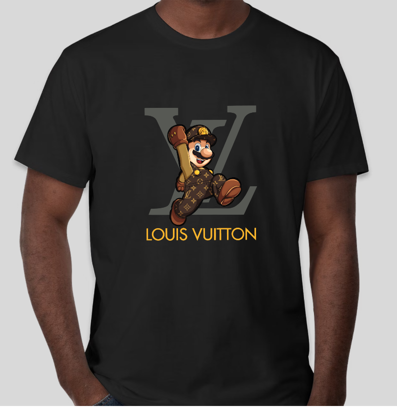 Mario Louis Vuitton Jumpsuit Graphic Tee Unisex Tee