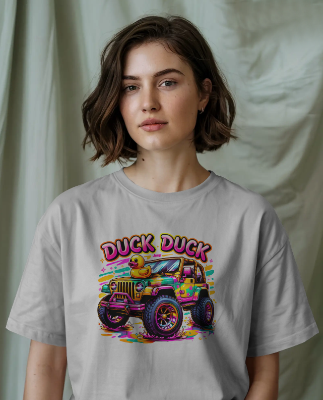 Duck Duck Jeep Graphic Tee Womens Shirt