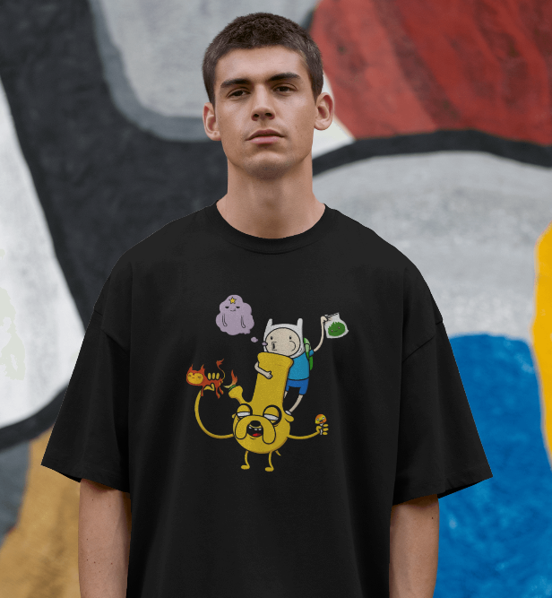 Jake The Bong Adventure Time Unisex Graphic Tee