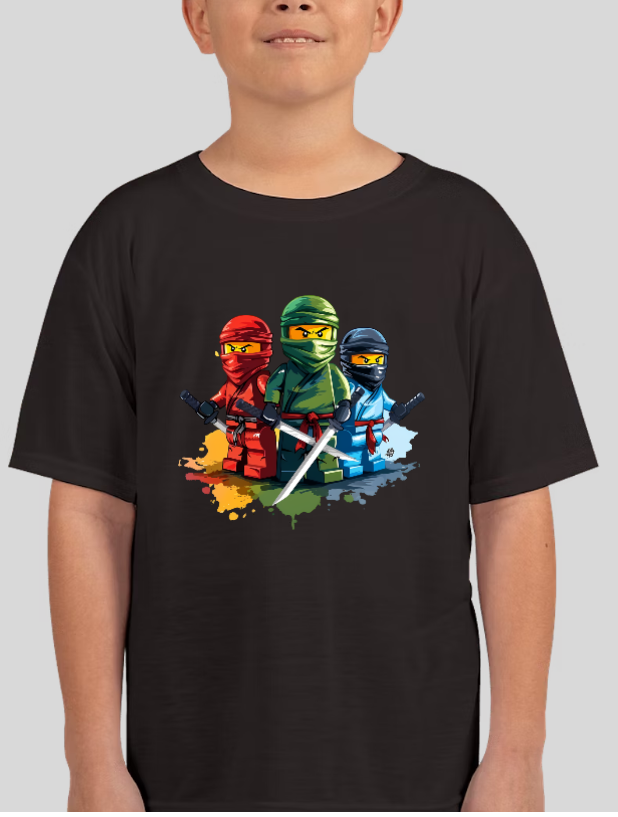 Ninjago Lloyd Kai & Jay Lego Boys Youth Graphic Tee