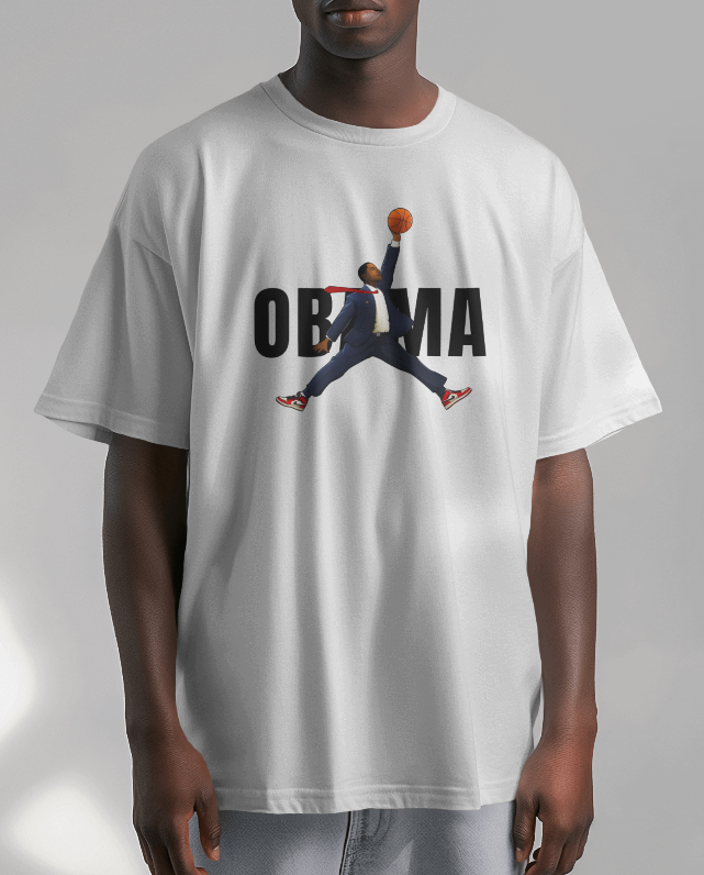 Jordan Jumpman Barrack Obama Parody Tee Unisex Shirt