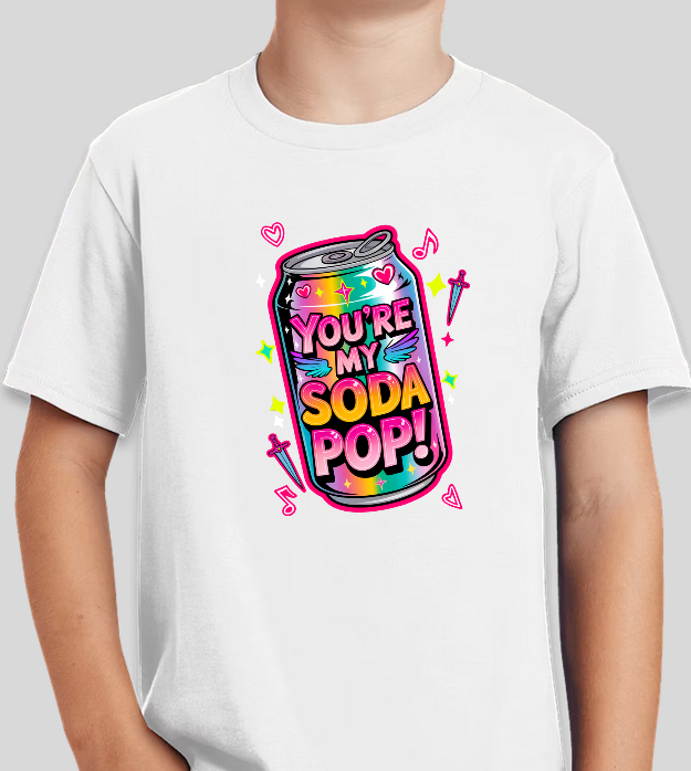 K-Pop Demon Hunter Soda Pop Youth Graphic Tee