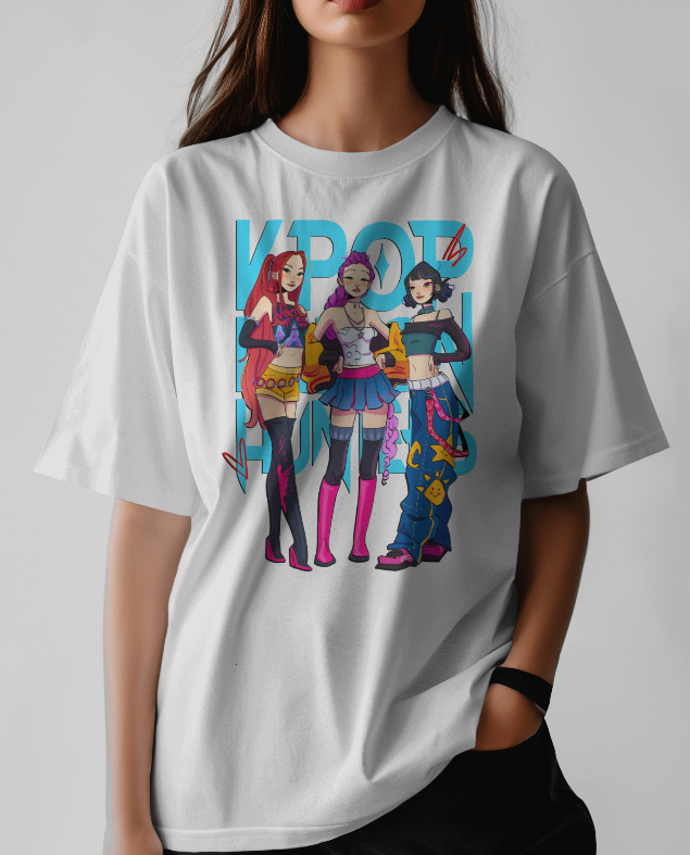 Kpop Demon Hunters Graphic Tee Womens Shirt
