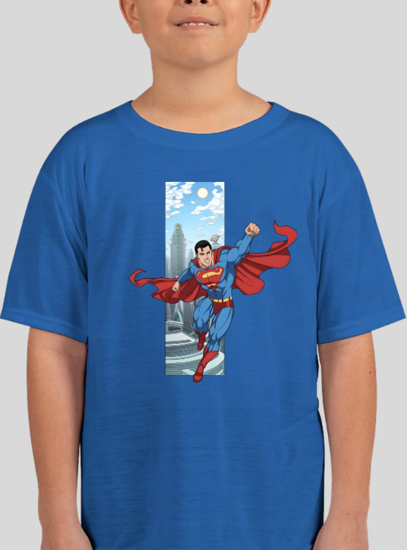 Superman: Man of Steel Graphic Tee Boys Youth Shirt