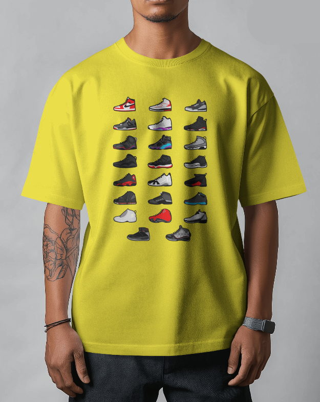 Air Jordan 1-23 Sneaker Graphic Tee Unisex Shirt