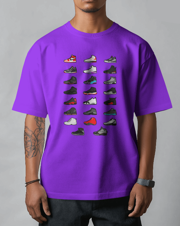 Air Jordan 1-23 Sneaker Graphic Tee Unisex Shirt