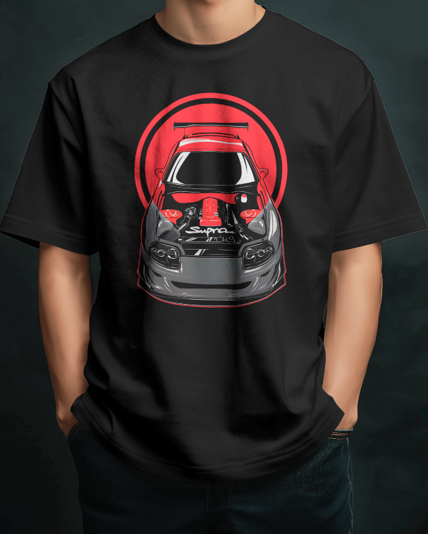 JDM Legend: Supra MK4 "Heart of a Beast" Graphic Tee
