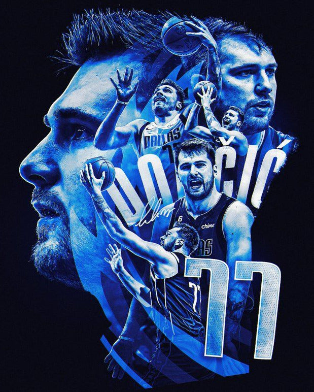 Luka Dončić "Luka Magic" Vintage Style Graphic Tee