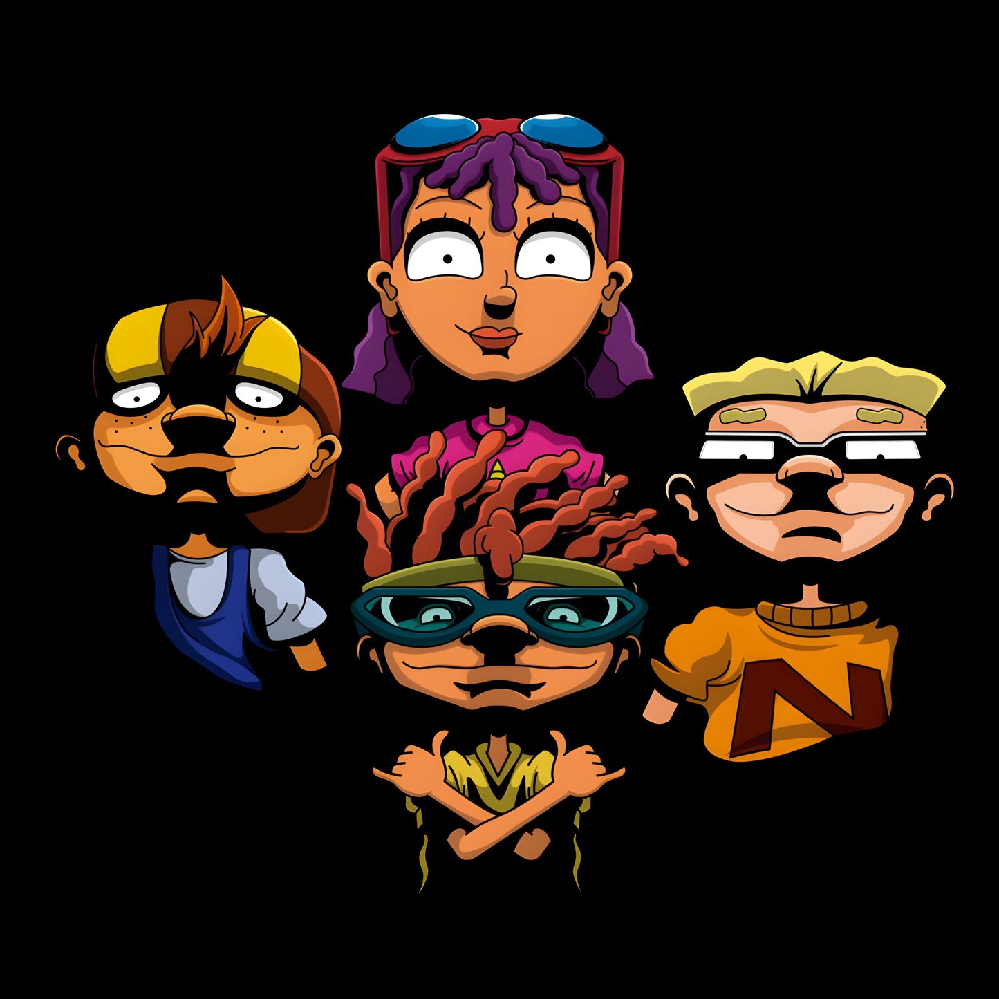 Rocket Power Queen II Spoof Graphic Tee Unisex Shirt