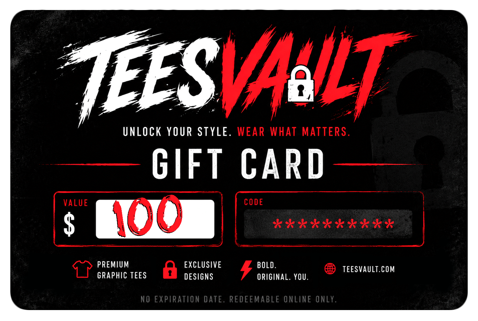 TeesVault Gift Card