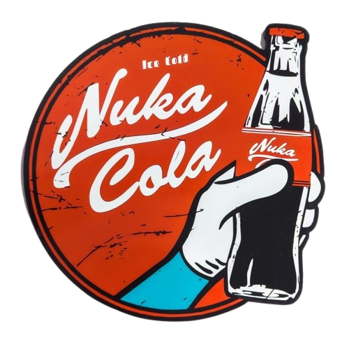 Nuka Cola Logo Fall Out T Shirt