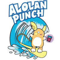 Alolan Punch Pokemon Raichu T Shirt