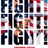 Fight Fight Fight! Trump 2024 Graphic Tee