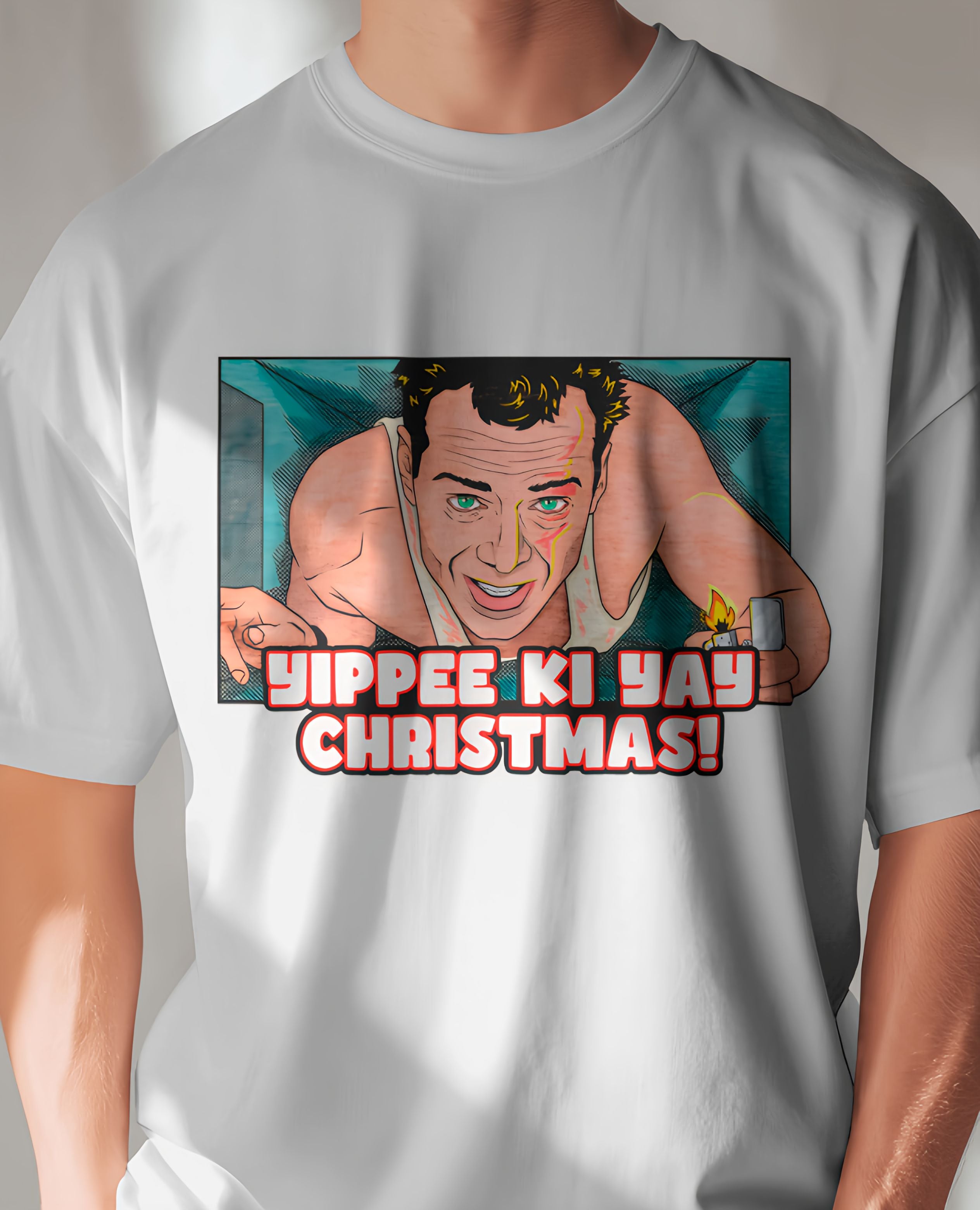 Yippee Ki Yay Christmas! Die Hard Christmas Graphic Tee