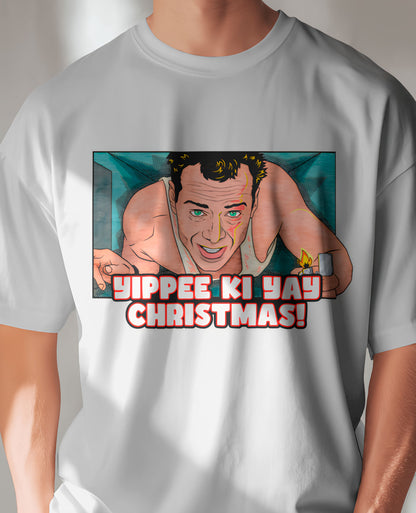 Yippee Ki Yay Christmas! Die Hard Christmas Graphic Tee