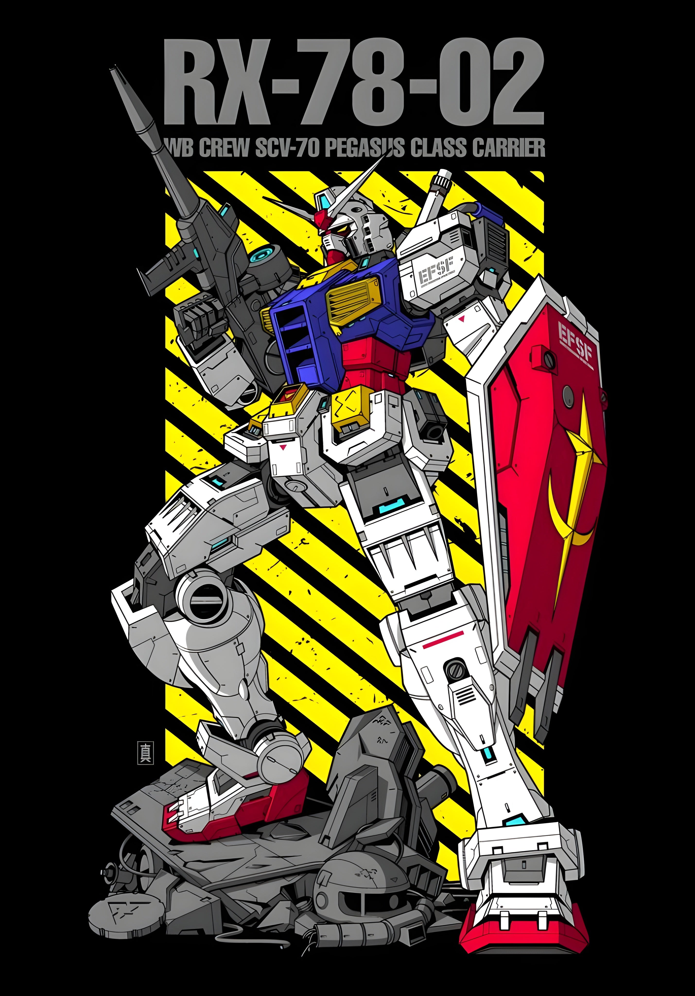 Gundam RX-78-02 Graphic Tee Unisex Shirt